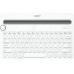 Motorola Tab G70 8Gb Ram 512Gb Bluetooth Storage with Logitech K480 Wireless Multi-Device Keyboard, 11 Inches - White